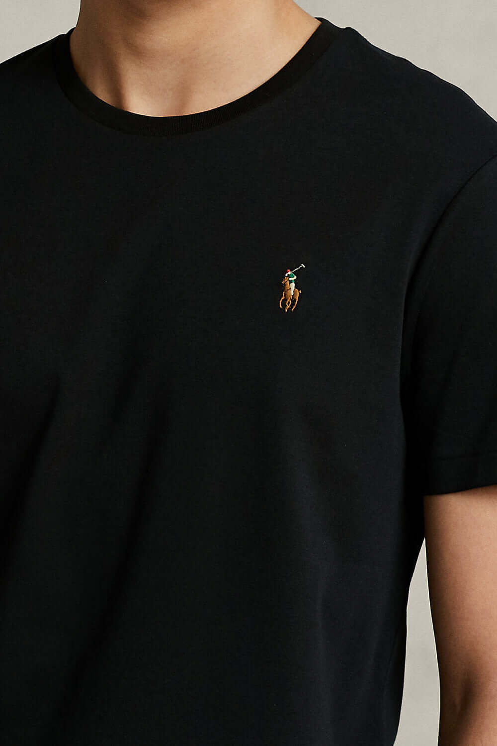 POLO RALPH LAUREN T-shirt in cotone Custom Slim-Fit Uncategorized POLO RALPH LAUREN