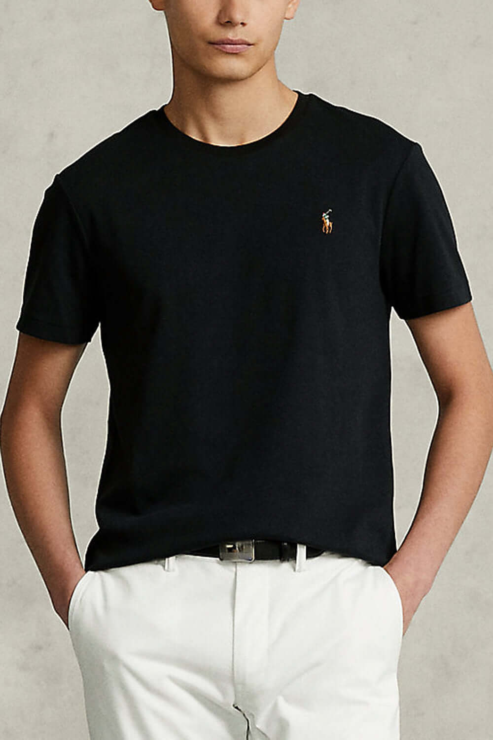 POLO RALPH LAUREN T-shirt in cotone Custom Slim-Fit Uncategorized POLO RALPH LAUREN