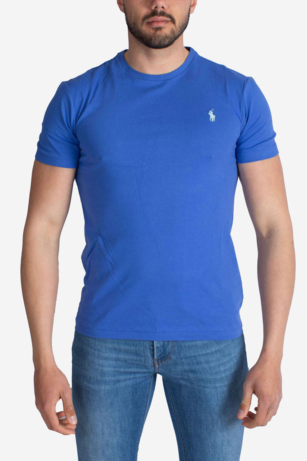 POLO RALPH LAUREN T-shirt in jersey Custom Slim-Fit