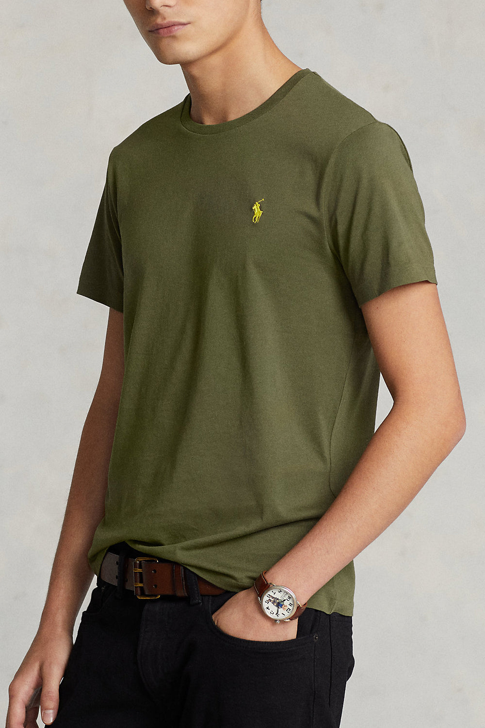 POLO RALPH LAUREN T-shirt in jersey Custom Slim-Fit POLO RALPH LAUREN