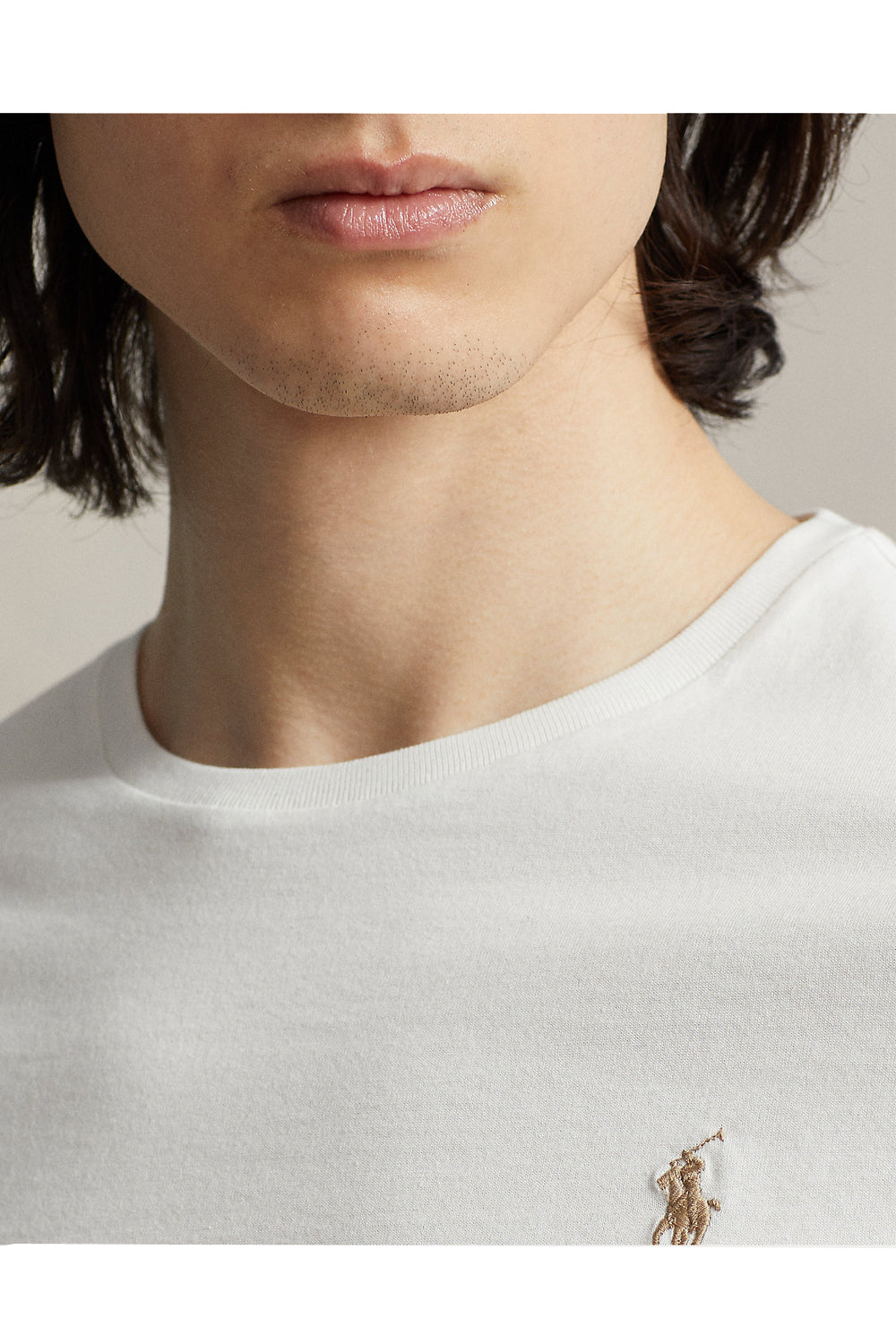POLO RALPH LAUREN T-shirt in jersey Custom Slim-Fit