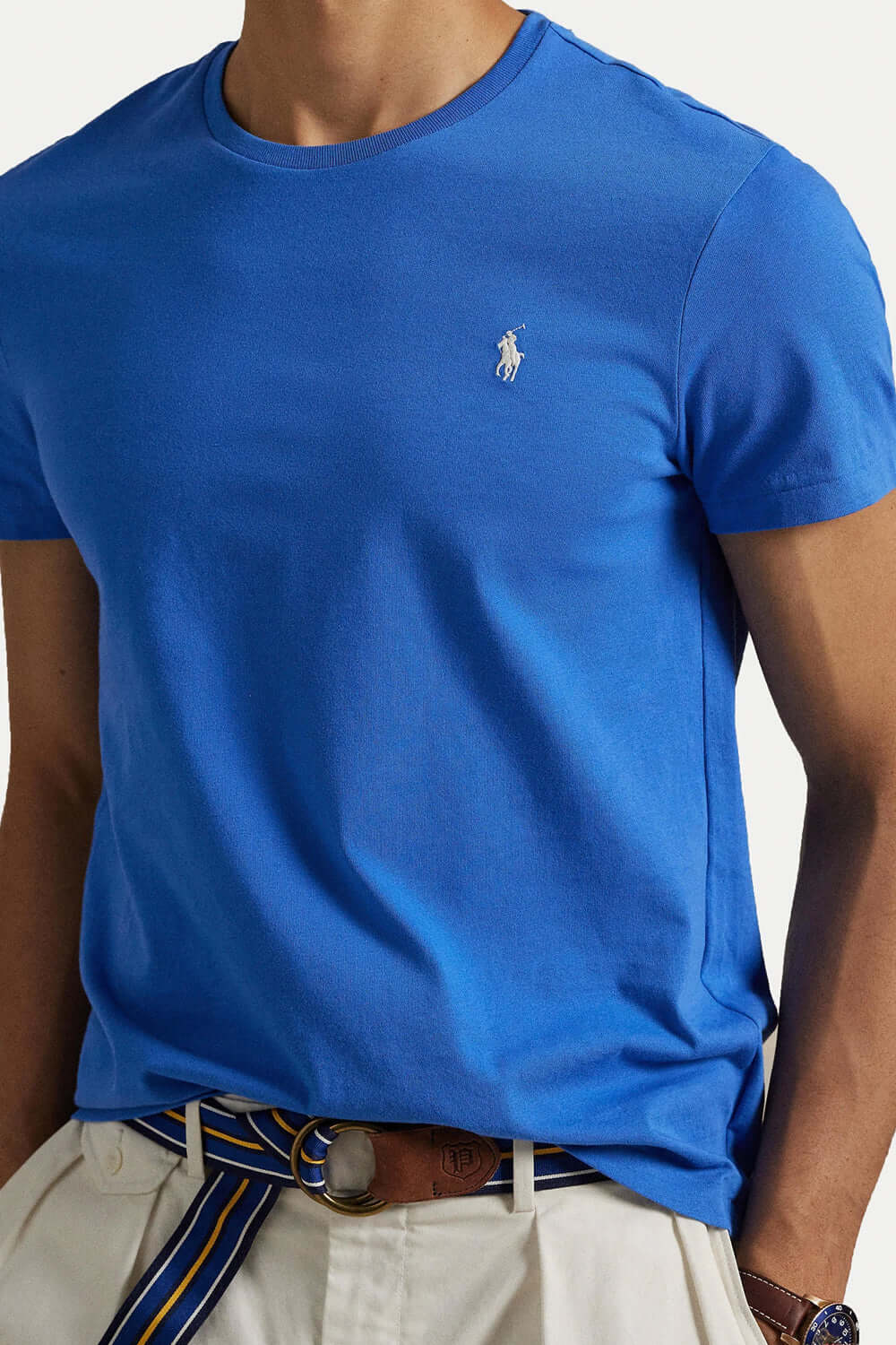 POLO RALPH LAUREN T-shirt in jersey Custom Slim-Fit Uncategorized POLO RALPH LAUREN
