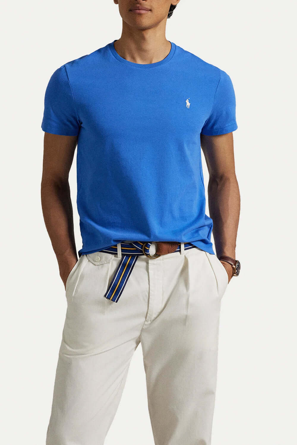 POLO RALPH LAUREN T-shirt in jersey Custom Slim-Fit Uncategorized POLO RALPH LAUREN