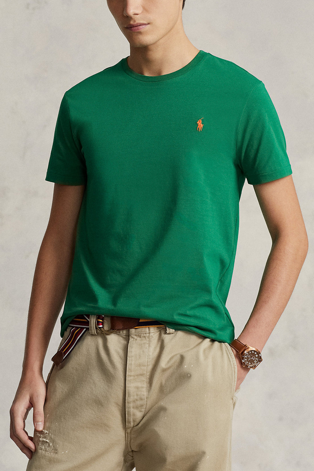 POLO RALPH LAUREN T-shirt in jersey Custom Slim-Fit