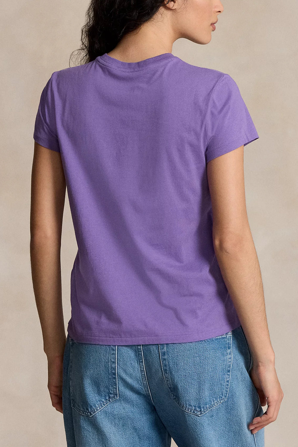 POLO RALPH LAUREN Tshirt girocollo in jersey di cotone Uncategorized POLO RALPH LAUREN