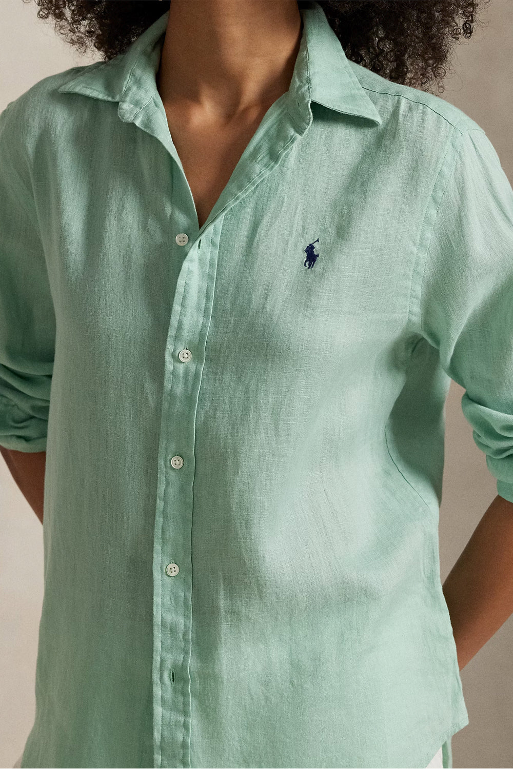 POLO RALPH LAUREN Camicia in lino Classic-Fit