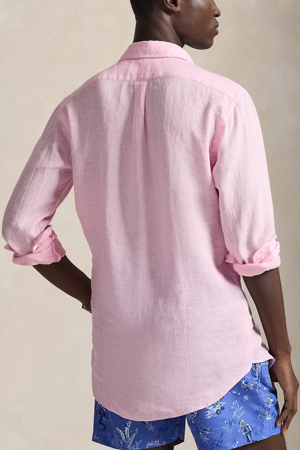 POLO RALPH LAUREN Camicia in lino Slim Fit