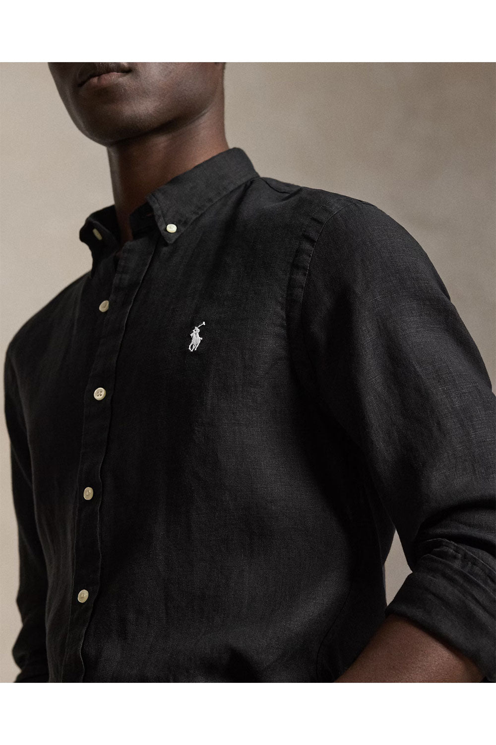 POLO RALPH LAUREN Camicia in lino Slim Fit