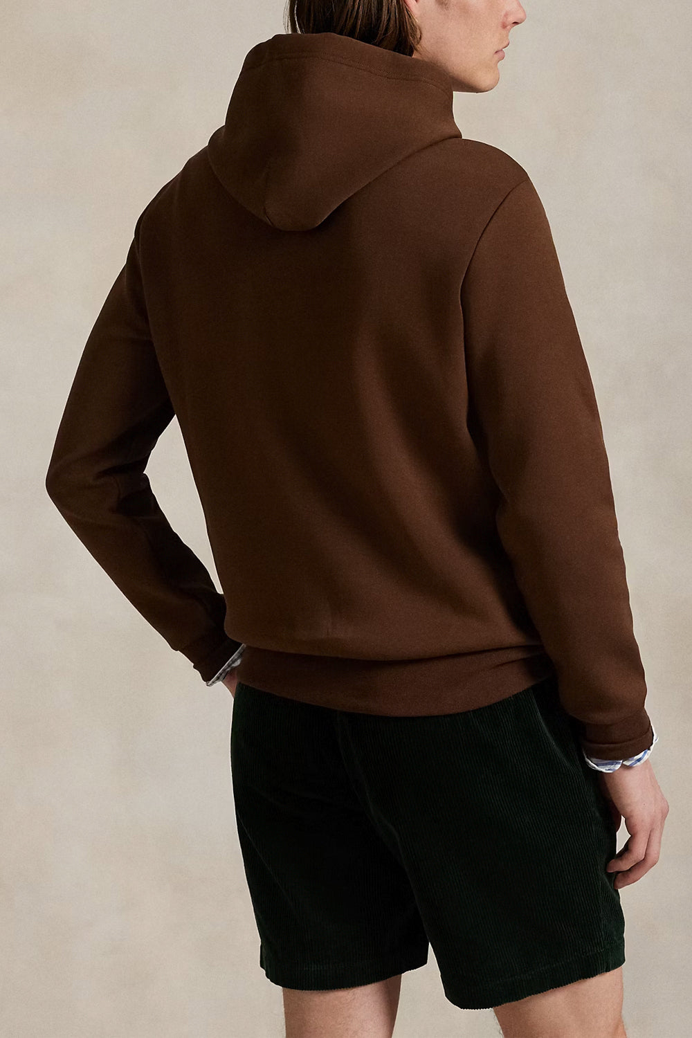 POLO RALPH LAUREN Felpa con cappuccio a maglia doppia