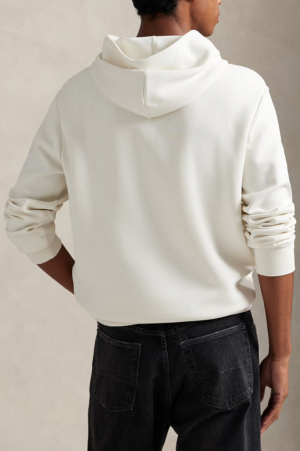 POLO RALPH LAUREN Felpa con cappuccio a maglia doppia