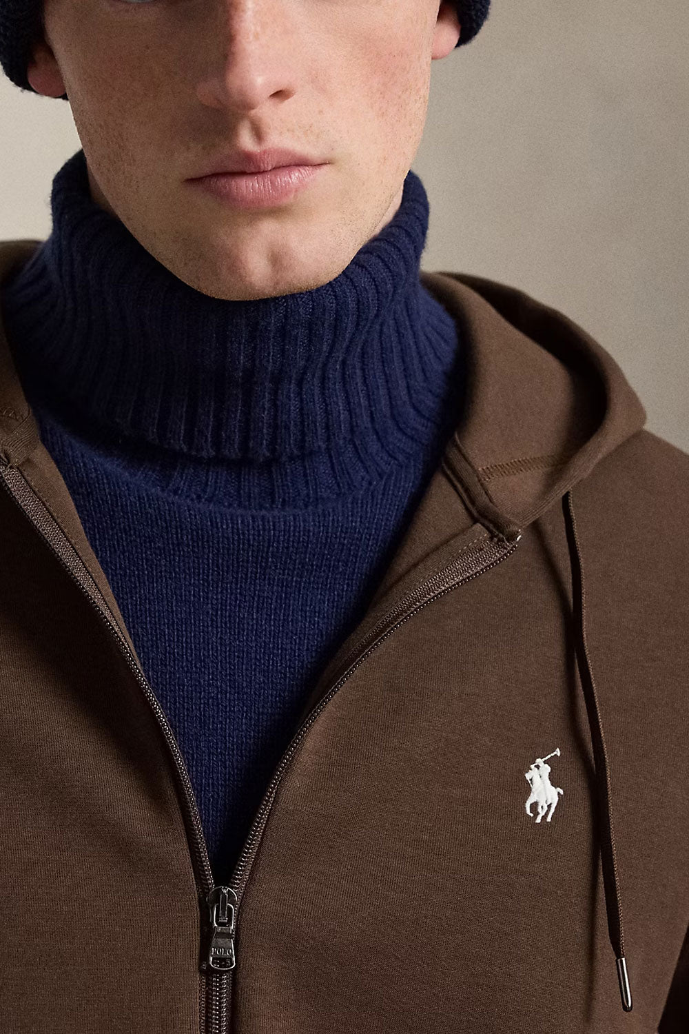 POLO RALPH LAUREN Felpa con cappuccio e cerniera