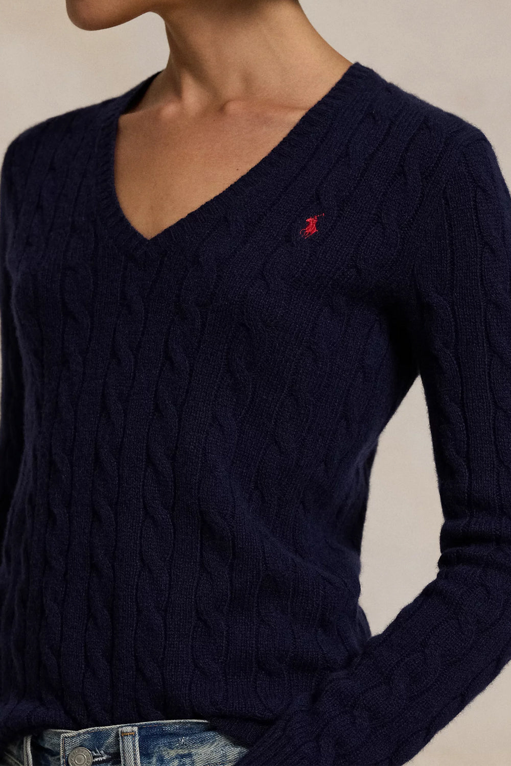 POLO RALPH LAUREN Maglia Kimberly in lana e cashmere Uncategorized POLO RALPH LAUREN