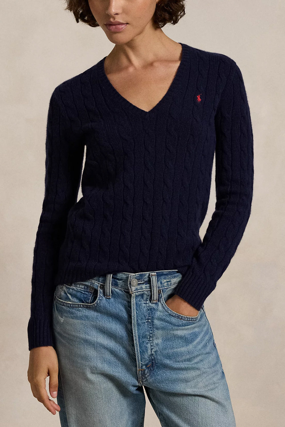 POLO RALPH LAUREN Maglia Kimberly in lana e cashmere Uncategorized POLO RALPH LAUREN