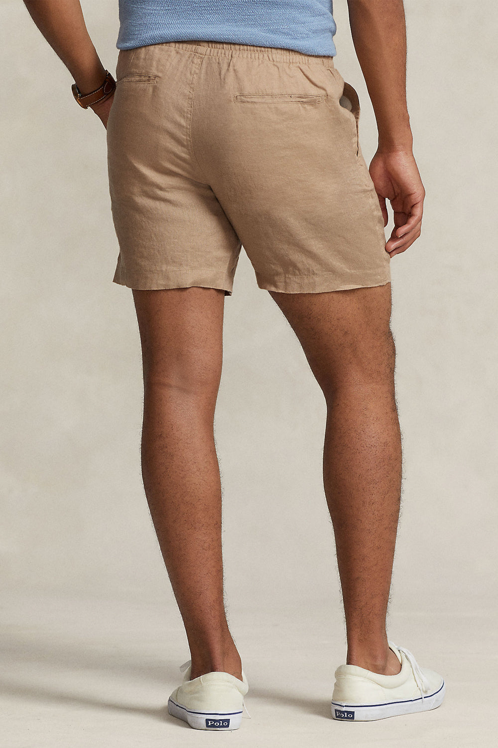 POLO RALPH LAUREN Shorts in lino con coulisse Clothing POLO RALPH LAUREN