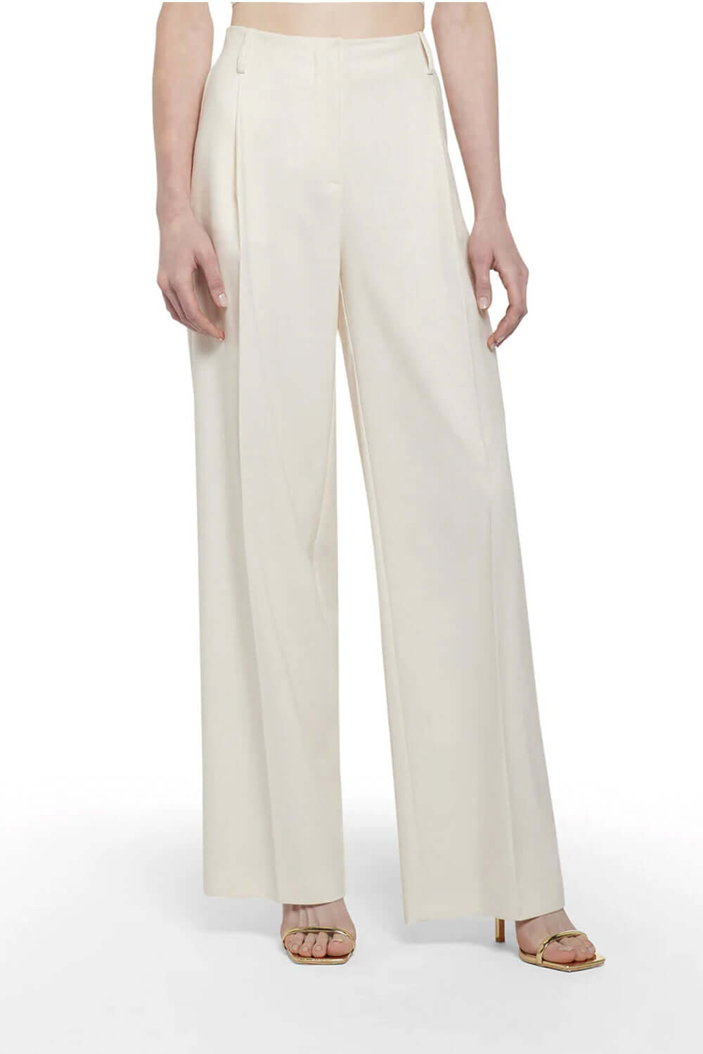 SIMONA CORSELLINI Pantalone gamba larga a righe Uncategorized SIMONA CORSELLINI