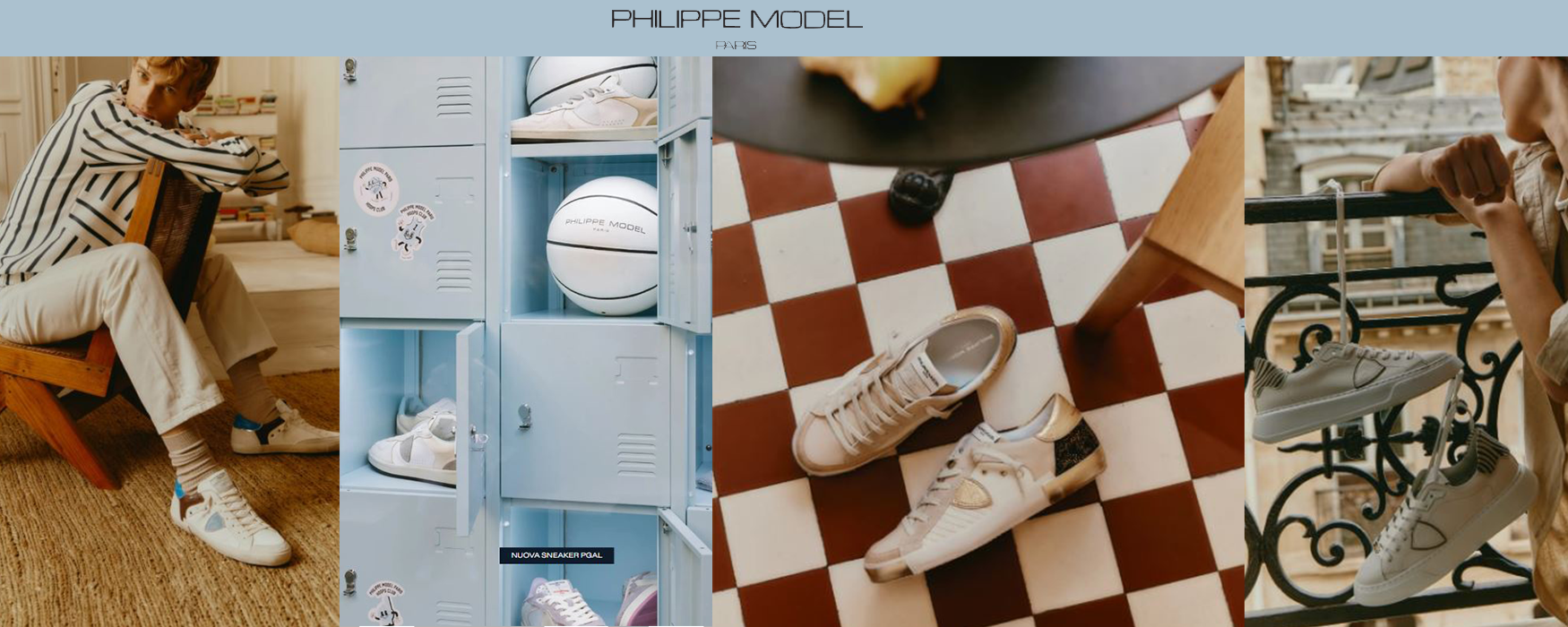 Scarpe sneakers Philippe Model uomo e donna tutti i modelli, Temple, Paris, Tropez, Lyon