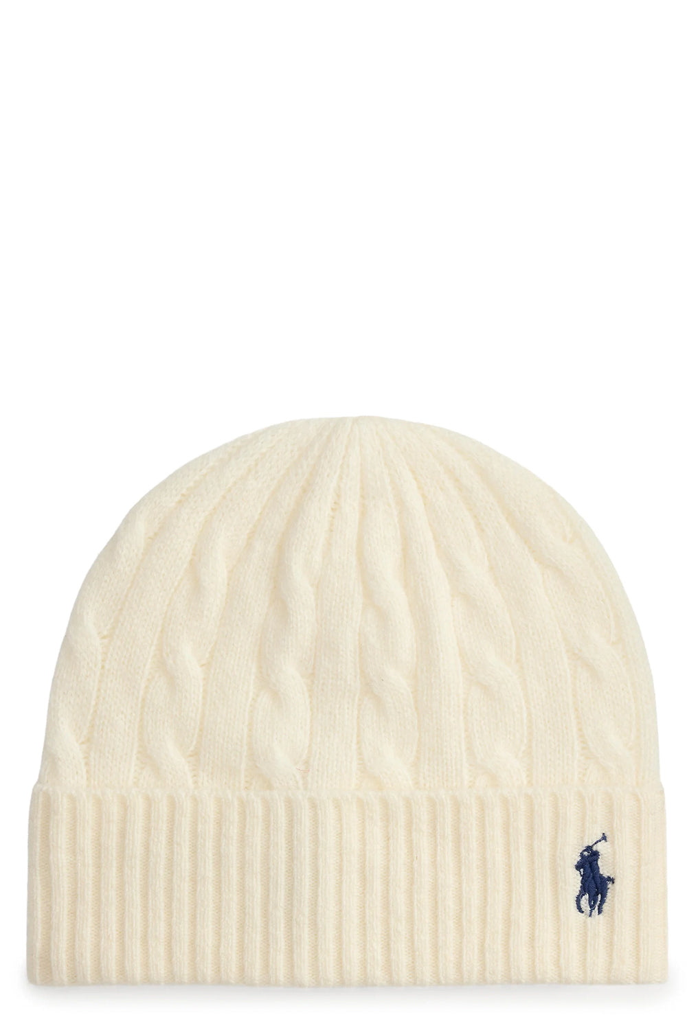 POLO RALPH LAUREN Cappello in lana e cashmere a trecce