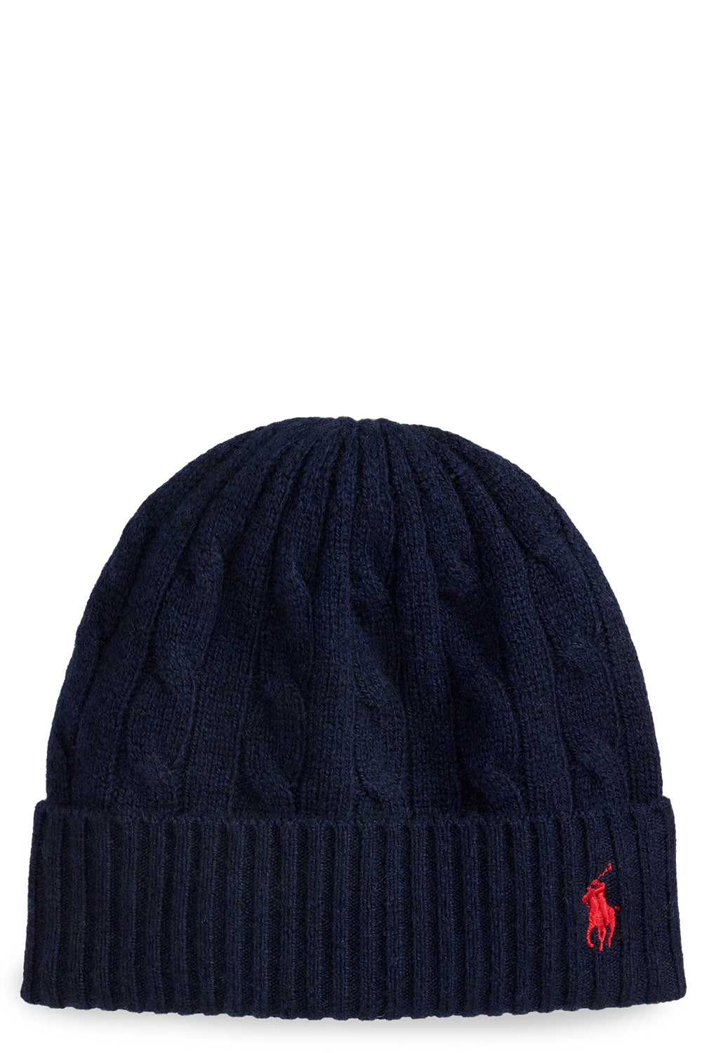 POLO RALPH LAUREN Cappello in lana e cashmere a trecce