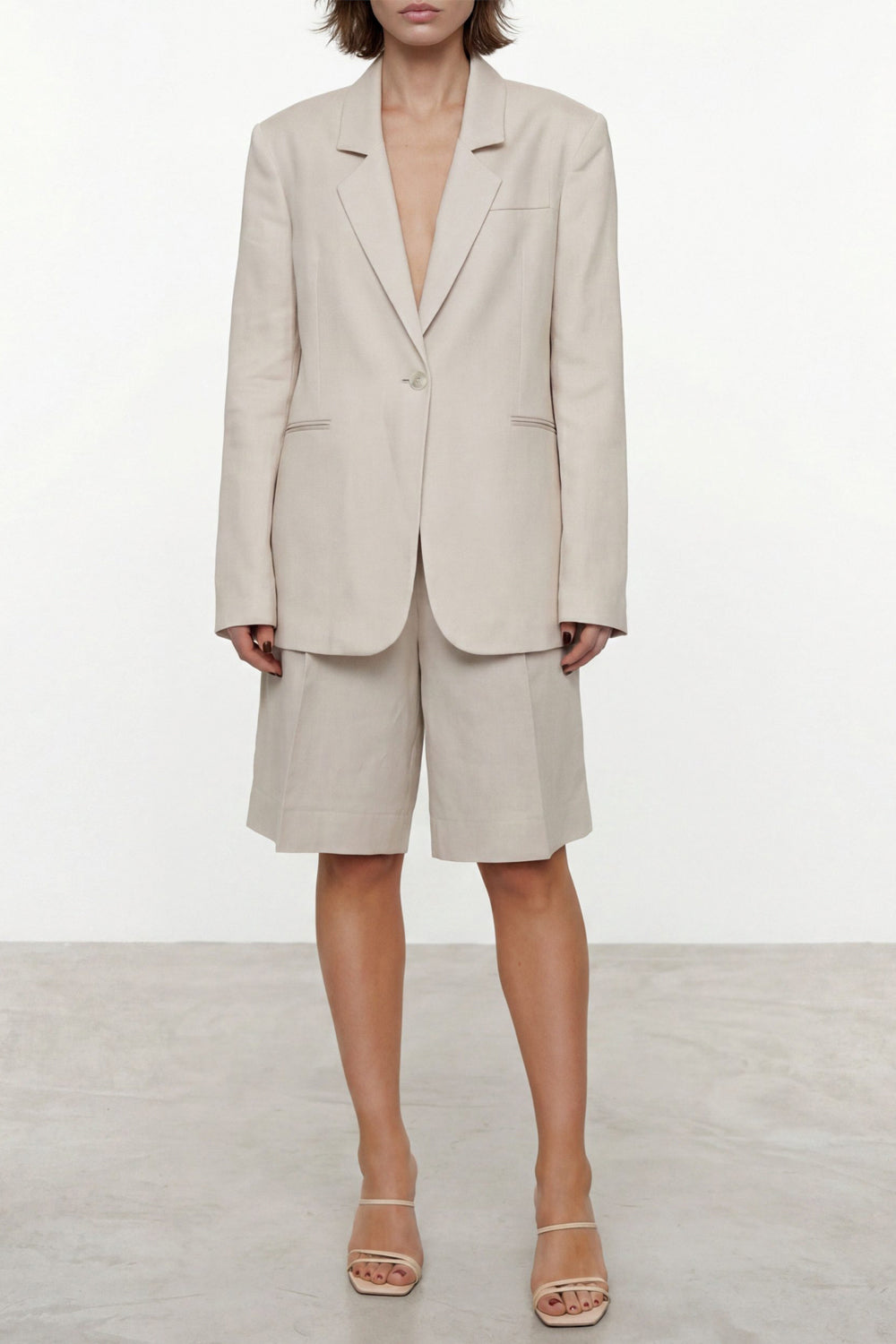 RAME Bermuda sartoriale in viscosa