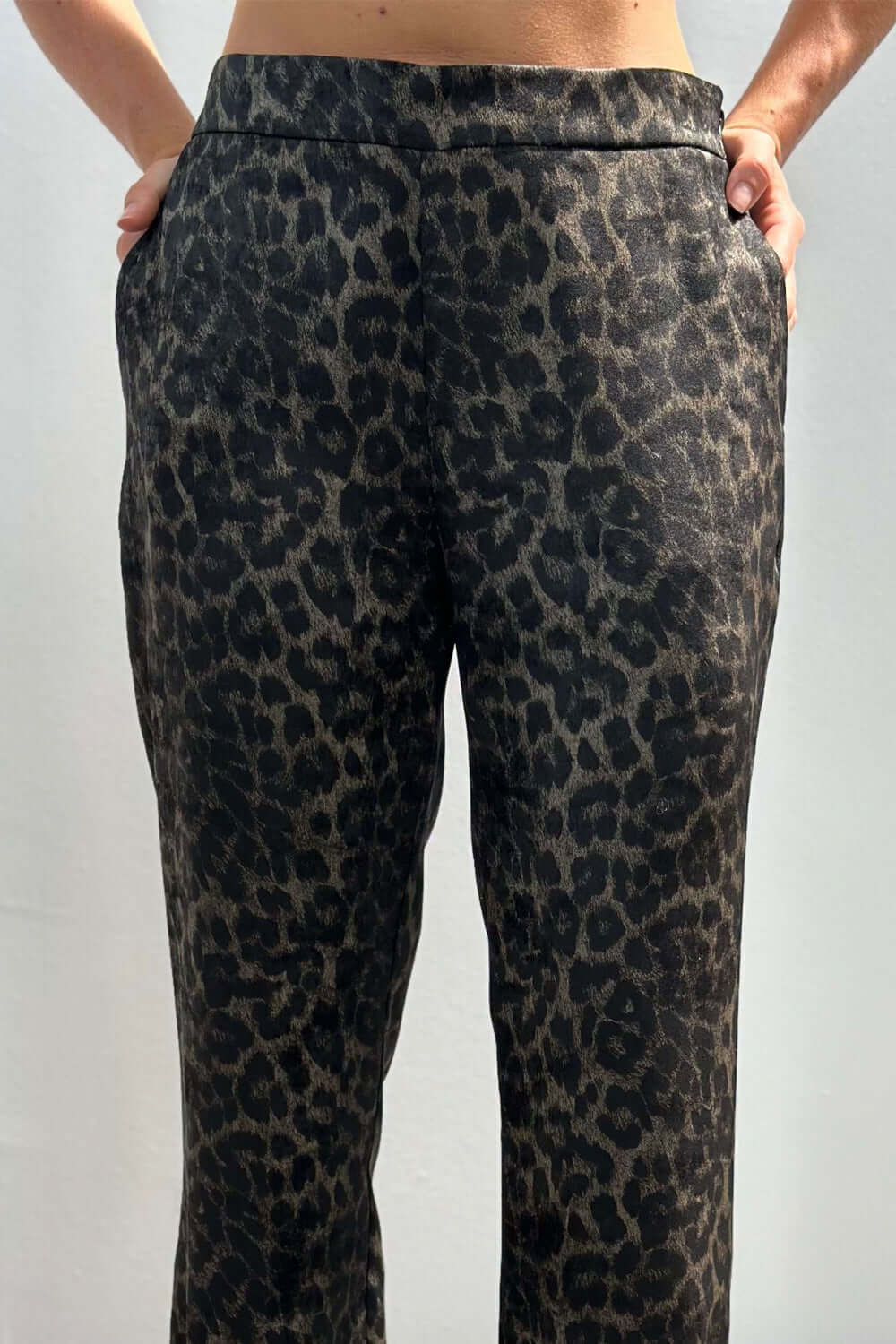 RAME Pantaloni con stampa animalier Uncategorized RAME