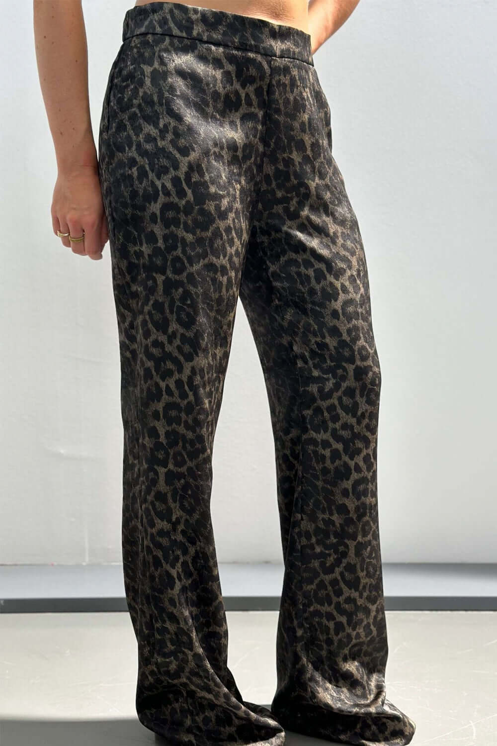 RAME Pantaloni con stampa animalier Uncategorized RAME