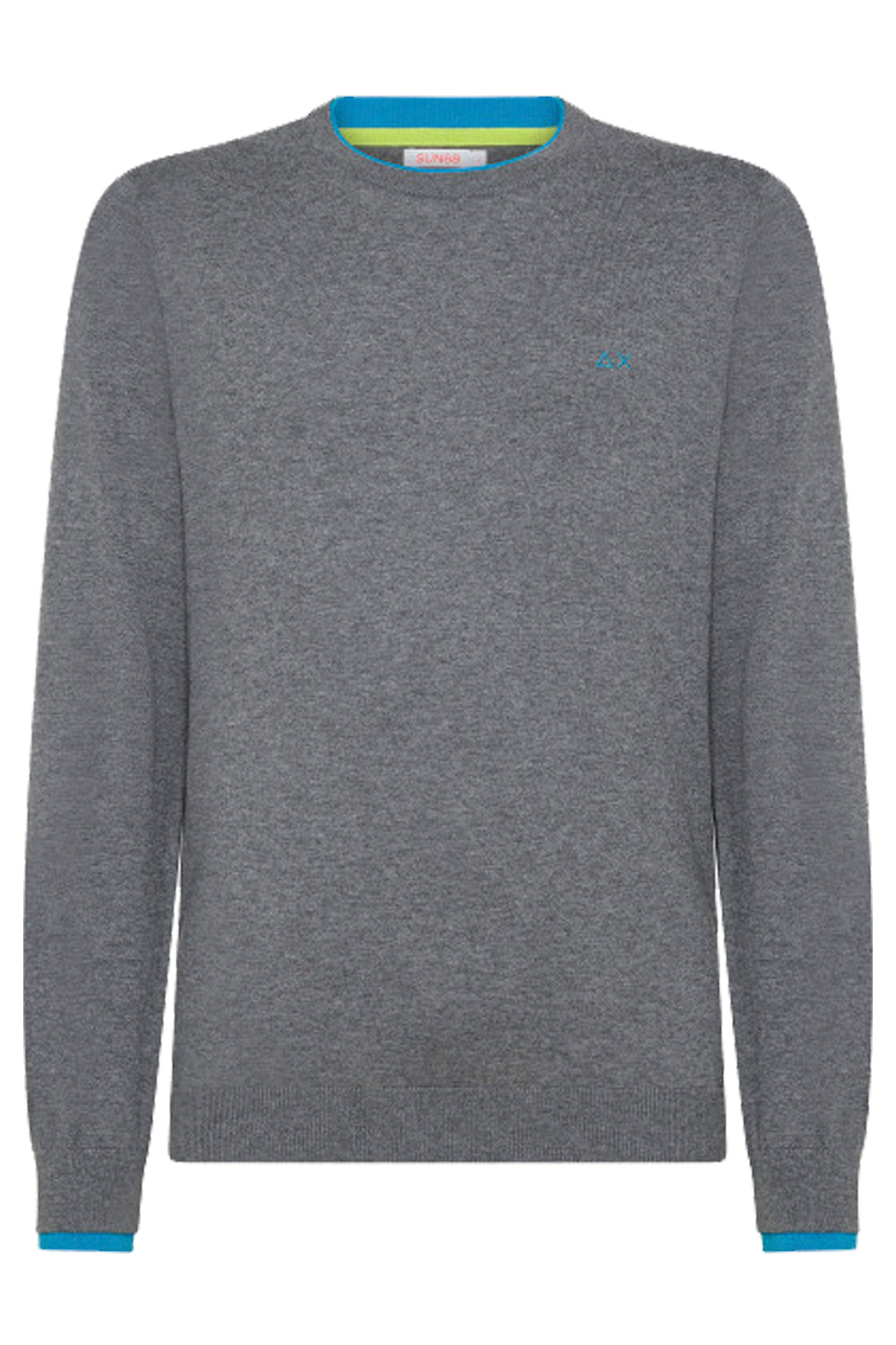 SUN 68 Maglia girocollo doppia costina Uncategorized SUN 68