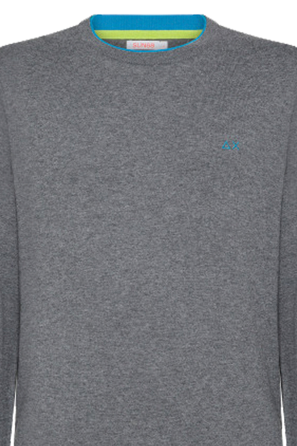 SUN 68 Maglia girocollo doppia costina Uncategorized SUN 68