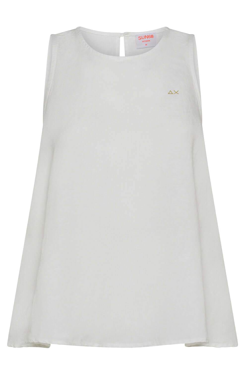 SUN68 Tank top in lino Uncategorized SUN 68
