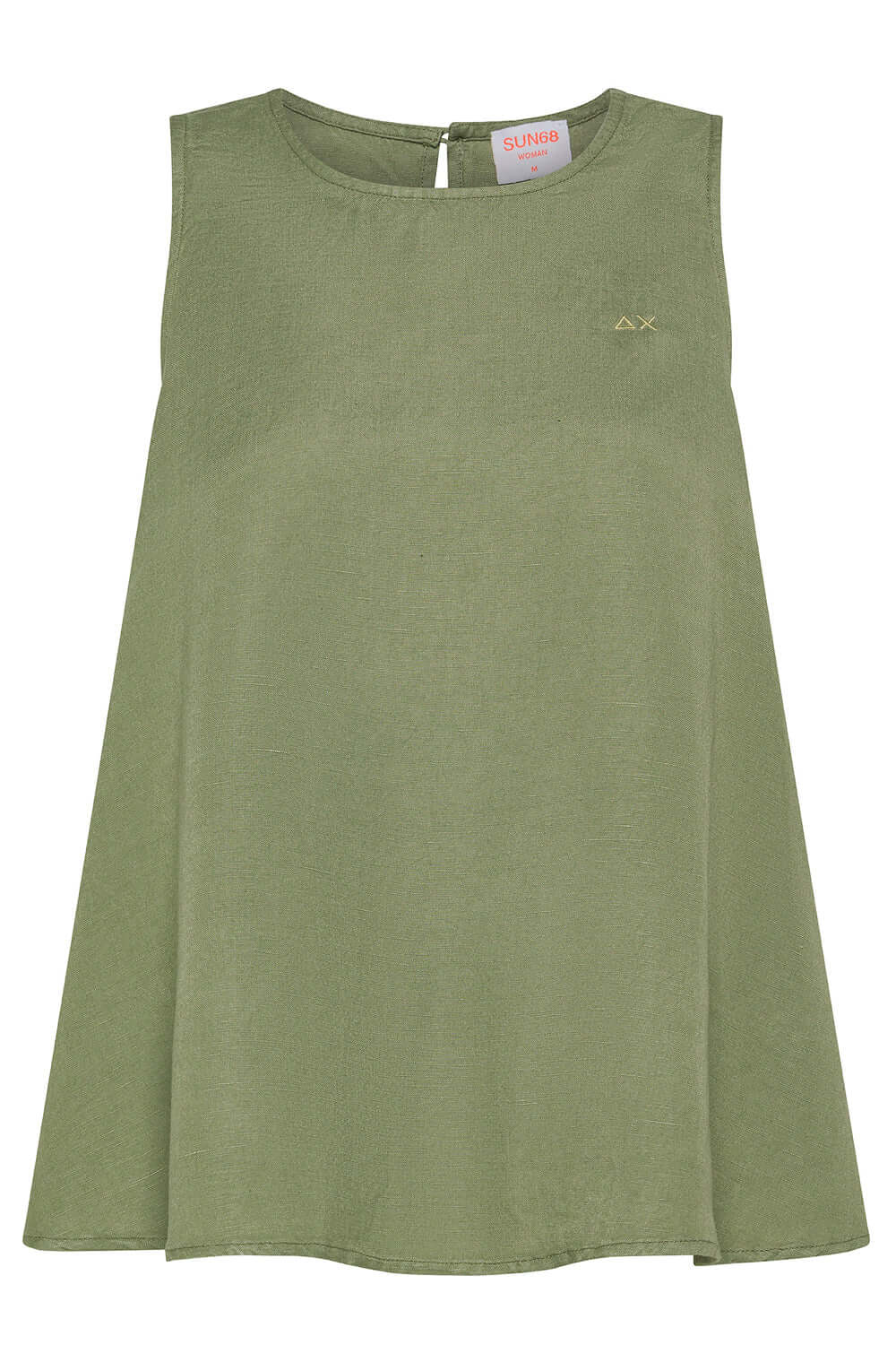 SUN68 Tank top in lino Uncategorized SUN 68