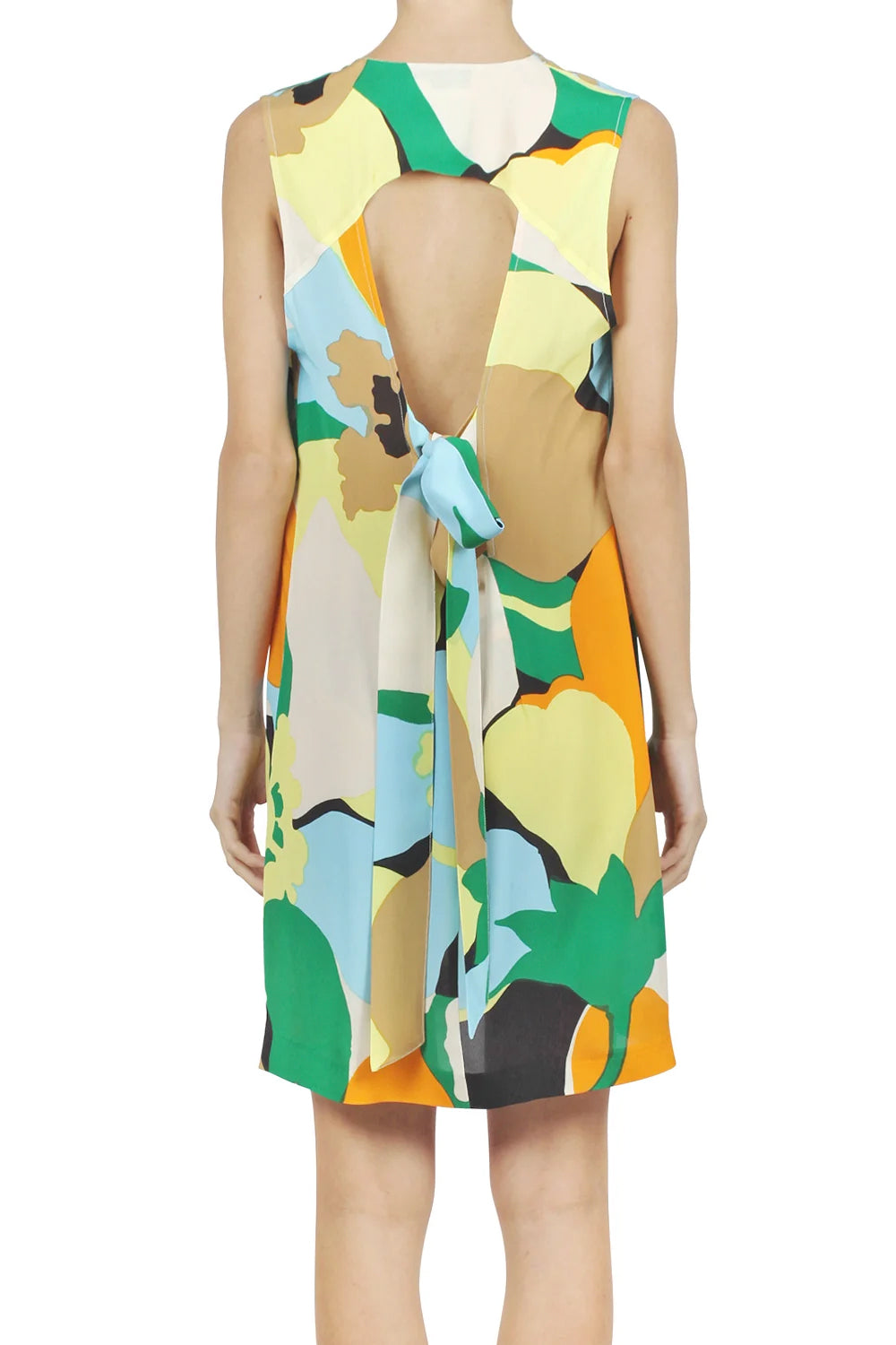 SUOLI Abito in crepe fantasia Clothing SUOLI