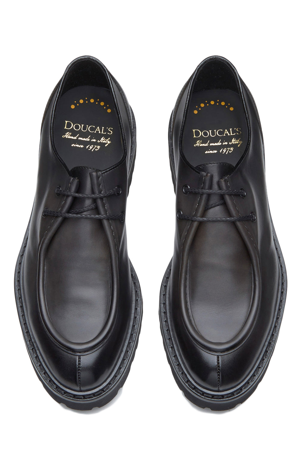 DOUCALS Stringata in pelle due fori DOUCALS