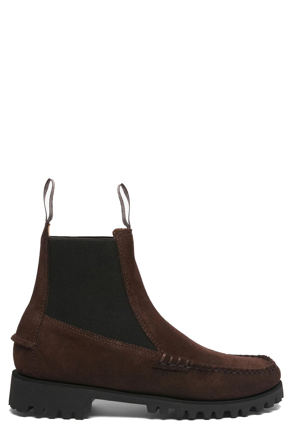 SEBAGO Stivaletto Chelsea con suola carrarmato in camoscio