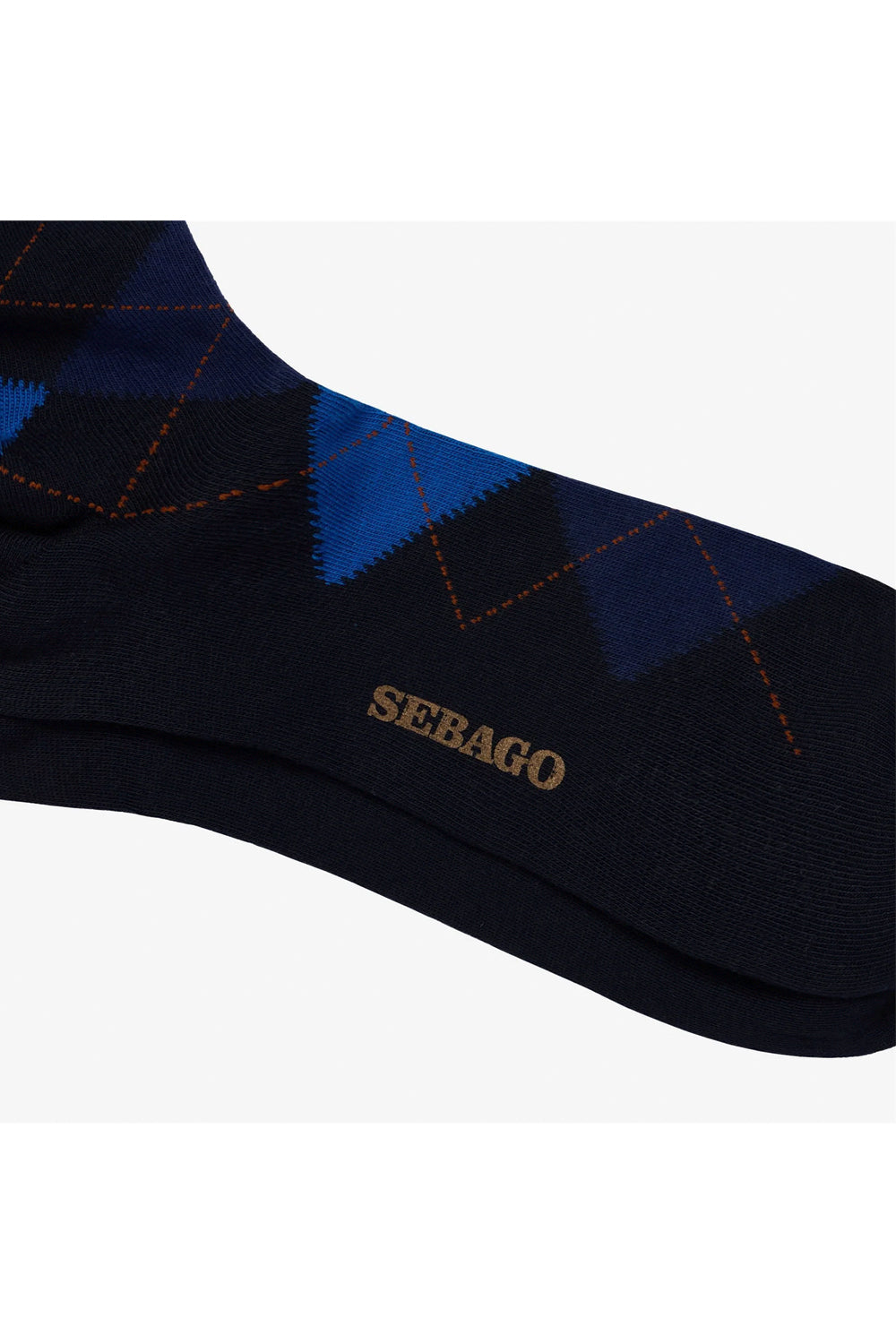 SEBAGO Calzini in cotone a rombi