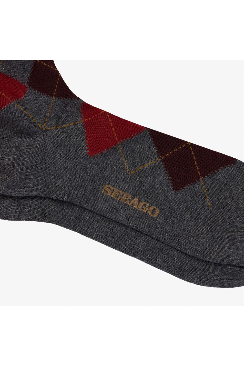 SEBAGO Calzini in cotone a rombi