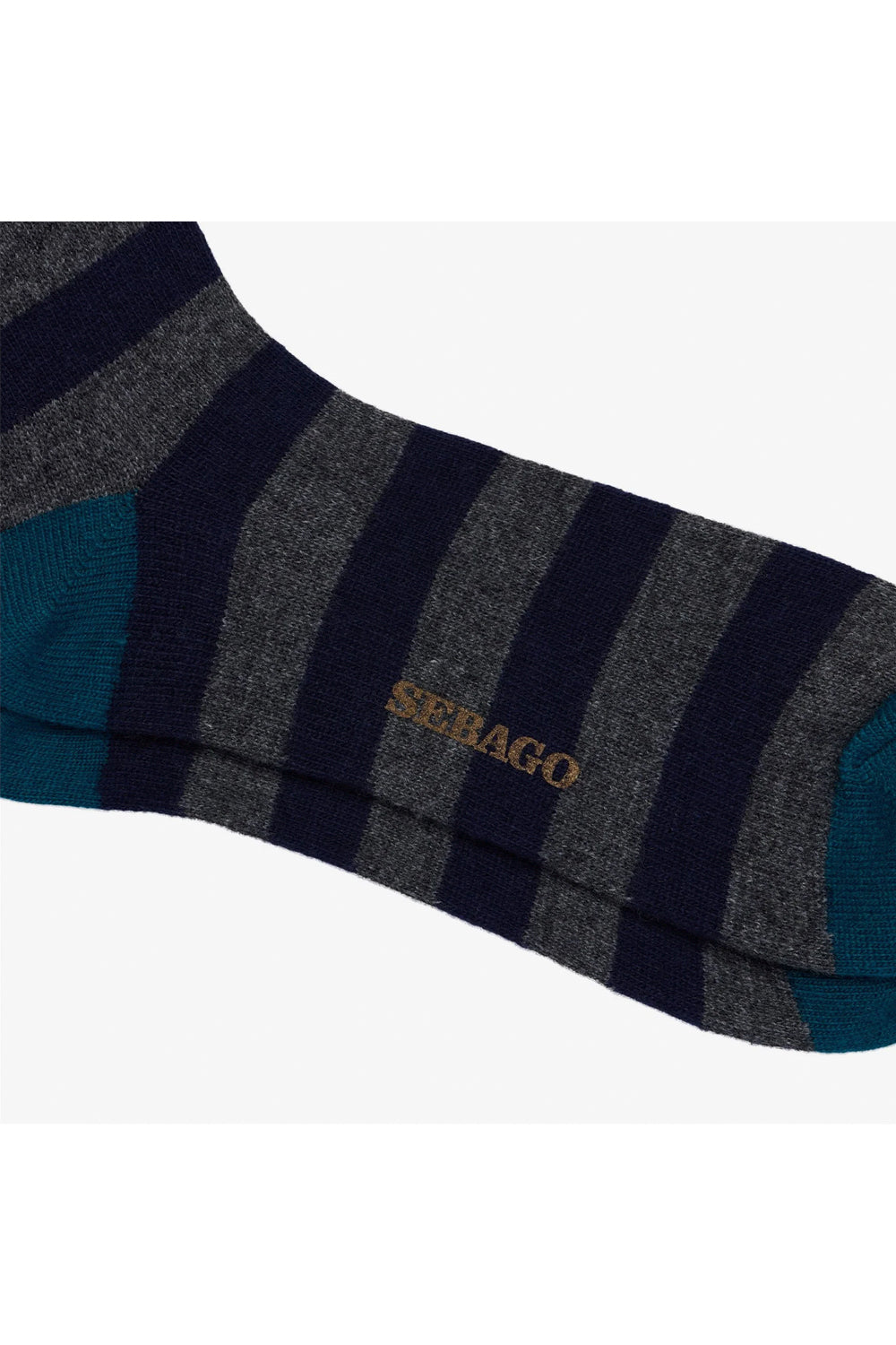 SEBAGO Calzini in lana e cashmere a righe