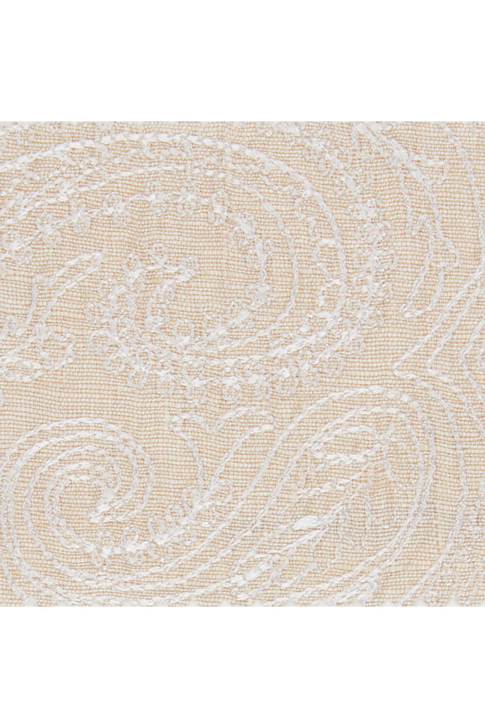 SEVENTY Bermuda in lino e seta ricamata