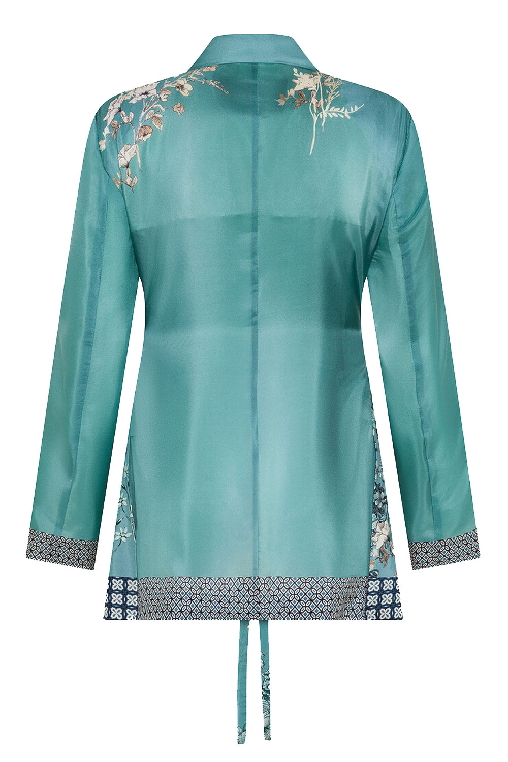 SEVENTY Giacca in seta stampata