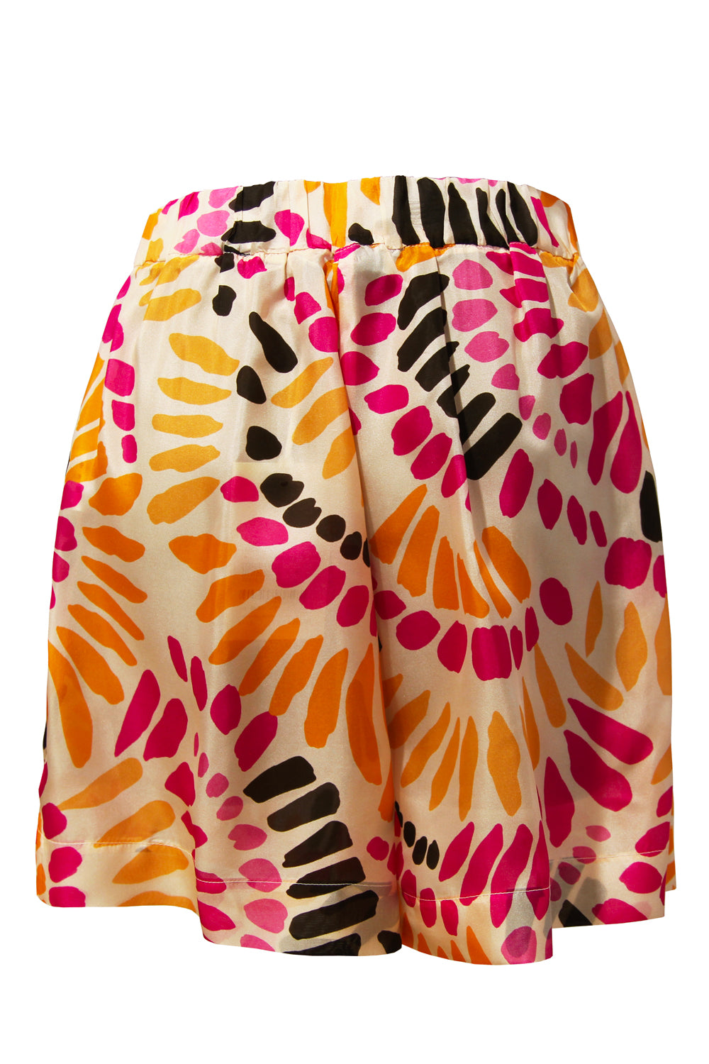 JUCCA Shorts in seta fantasia JUCCA
