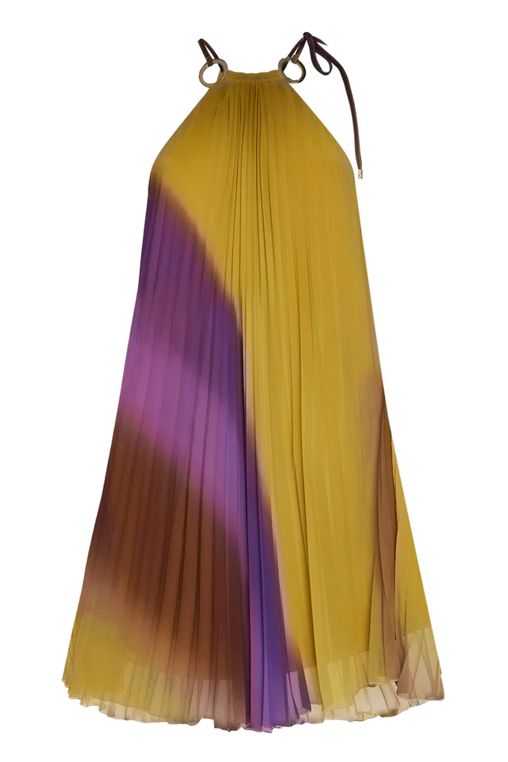 SIMONA CORSELLINI Abito corto in plissè sfumato Dresses SIMONA CORSELLINI