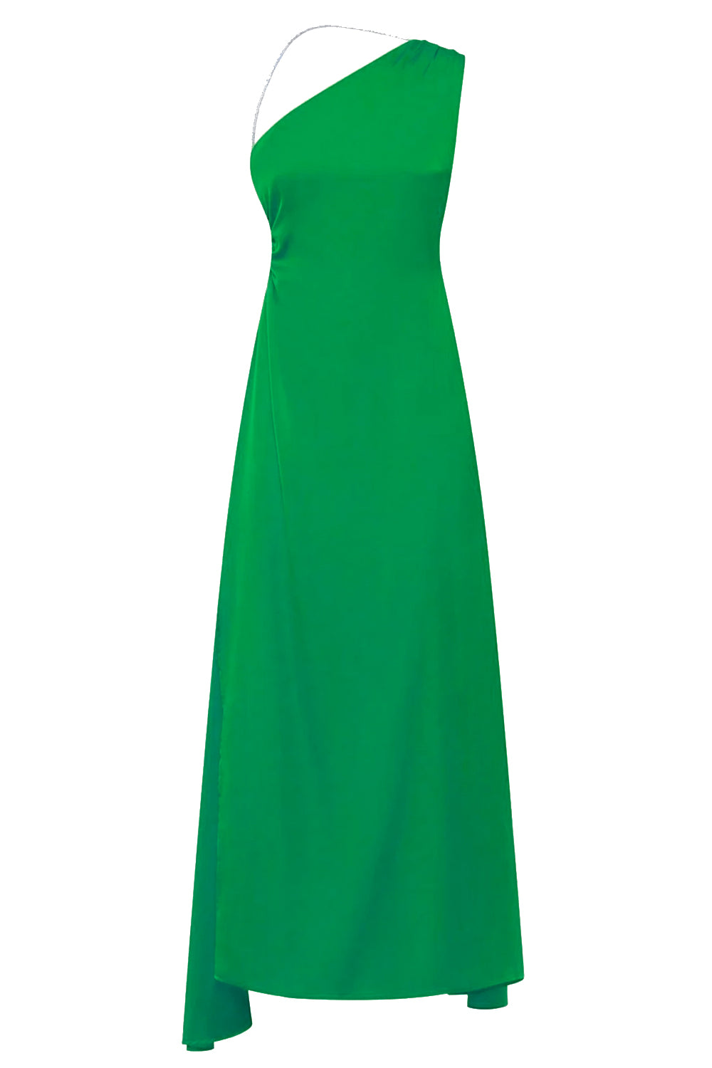 SIMONA CORSELLINI Abito in satin monospalla SIMONA CORSELLINI