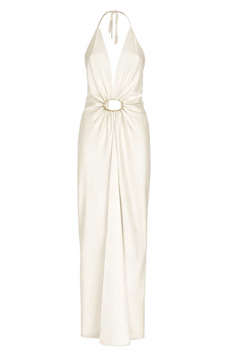 SIMONA CORSELLINI Abito lungo con scollo