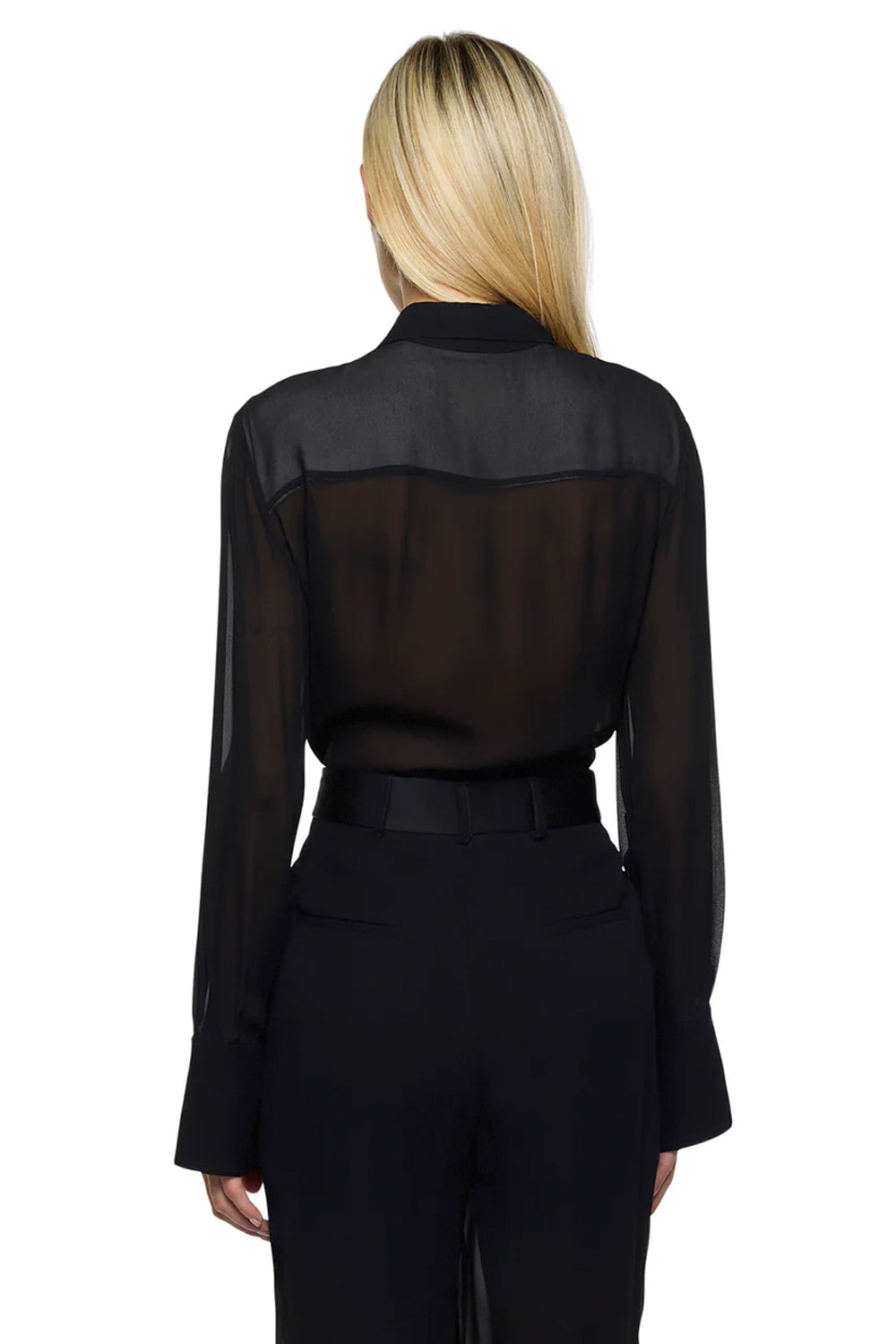 SIMONA CORSELLINI Camicia in georgette di viscosa