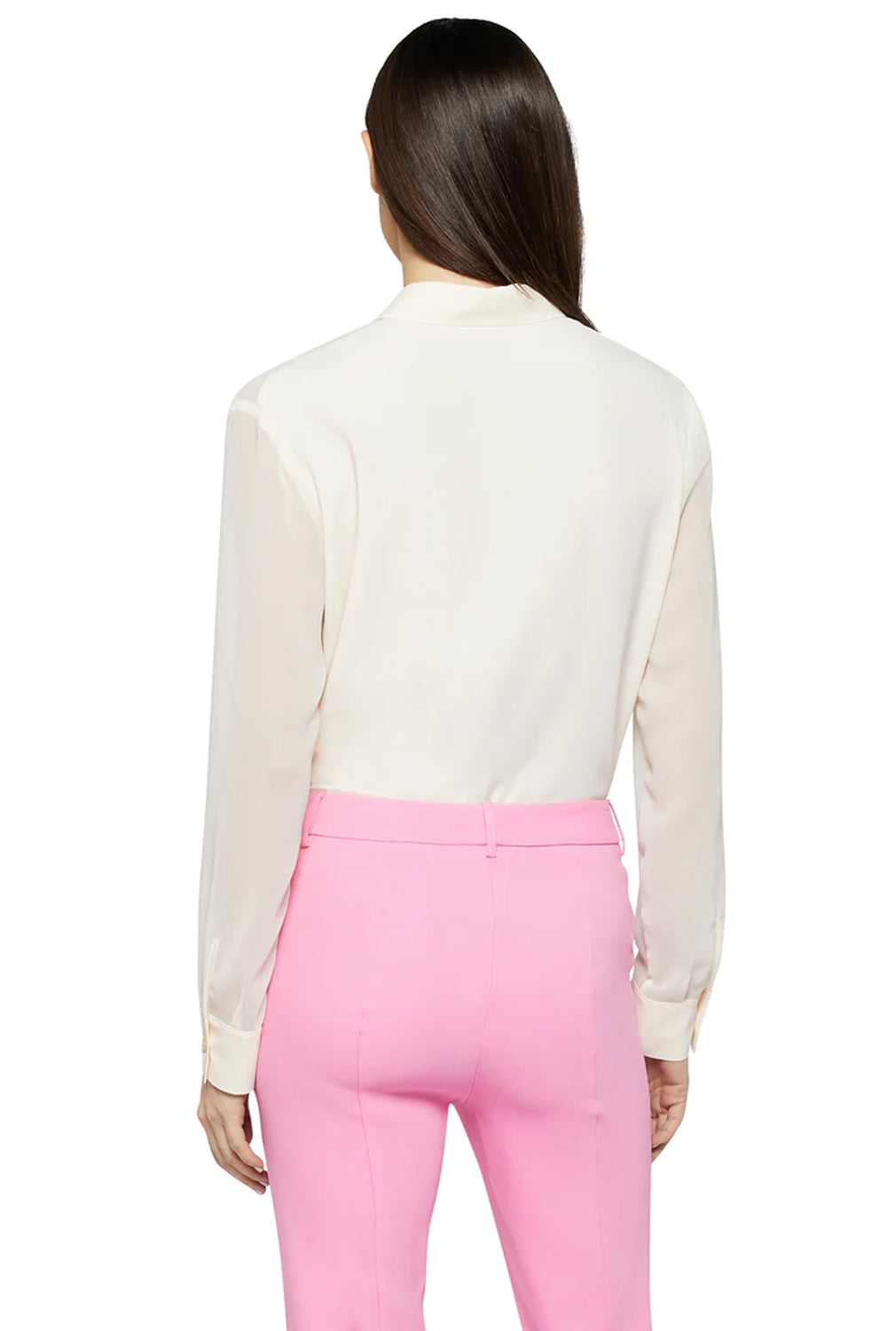 SIMONA CORSELLINI Camicia misto seta e georgette Shirts & Tops SIMONA CORSELLINI