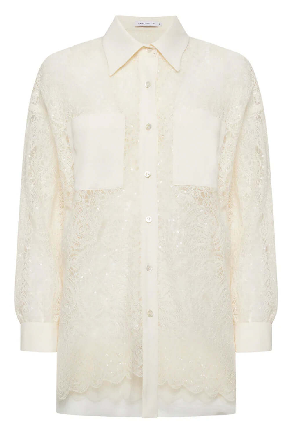SIMONA CORSELLINI Camicia oversize in pizzo Uncategorized SIMONA CORSELLINI