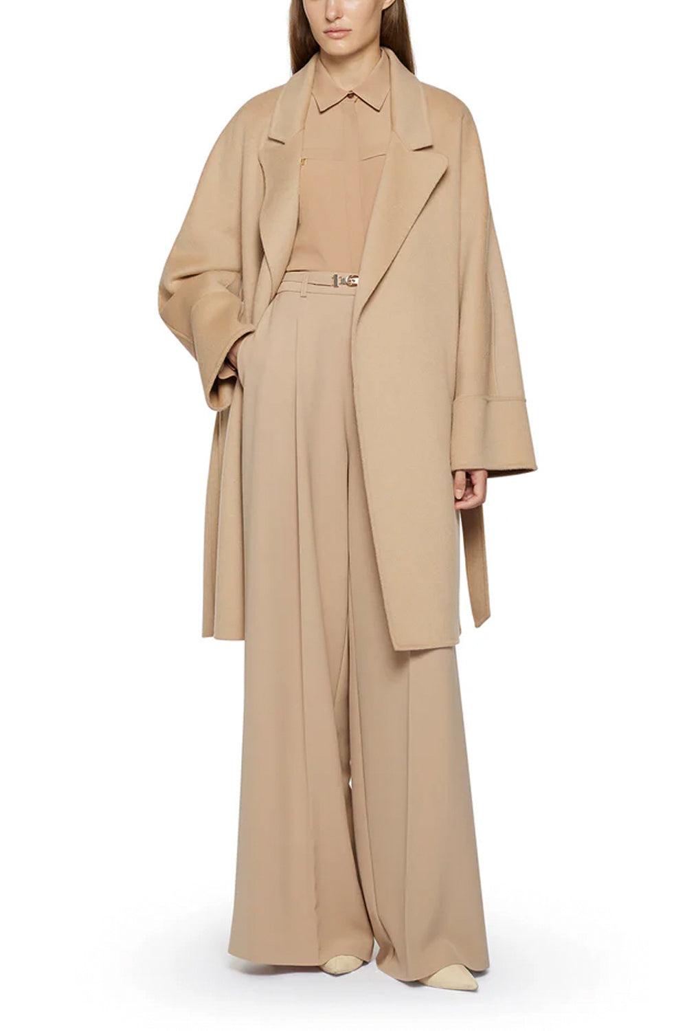SIMONA CORSELLINI Cappotto vestaglia in misto lana Uncategorized SIMONA CORSELLINI
