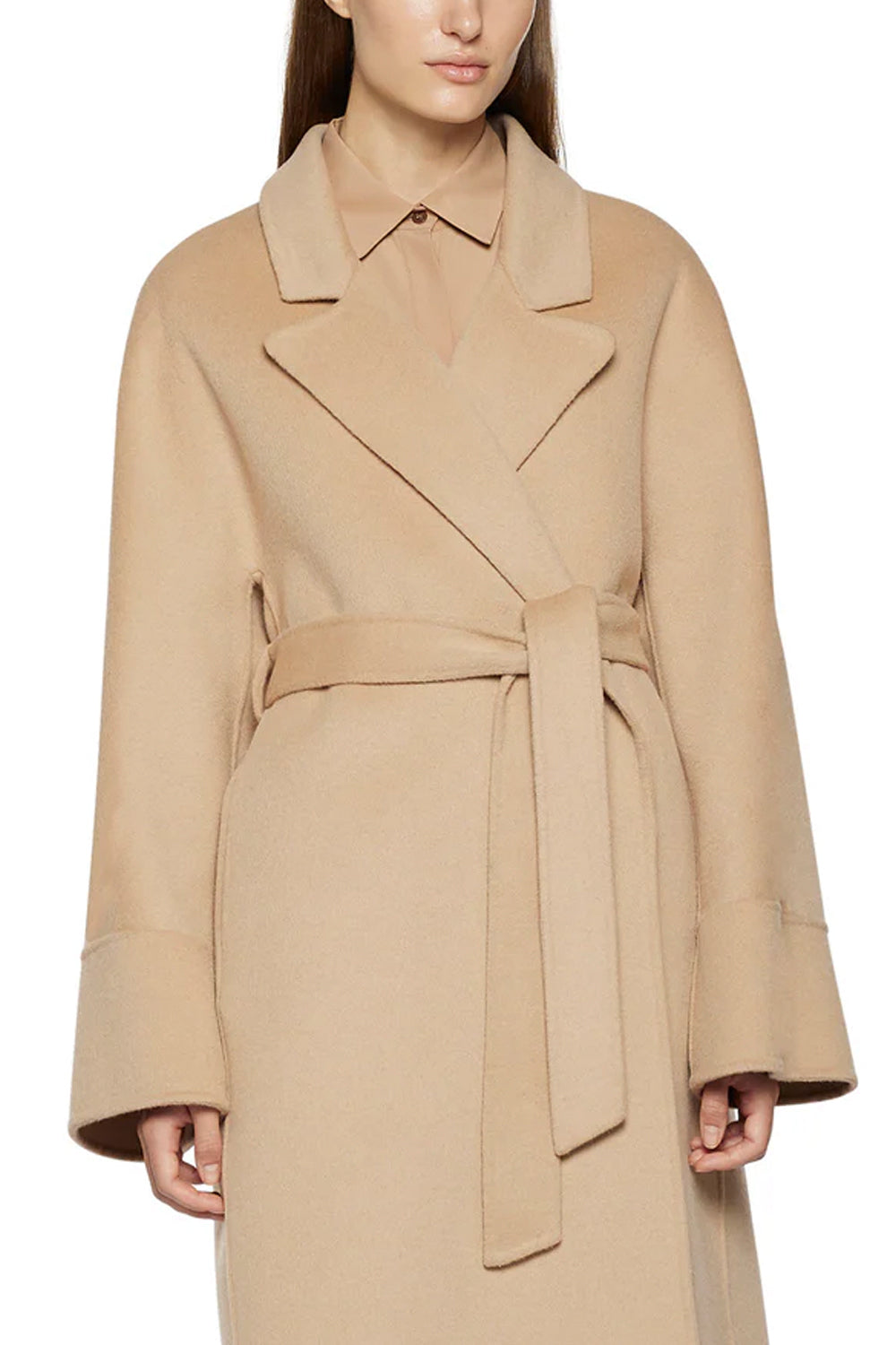 SIMONA CORSELLINI Cappotto vestaglia in misto lana Uncategorized SIMONA CORSELLINI