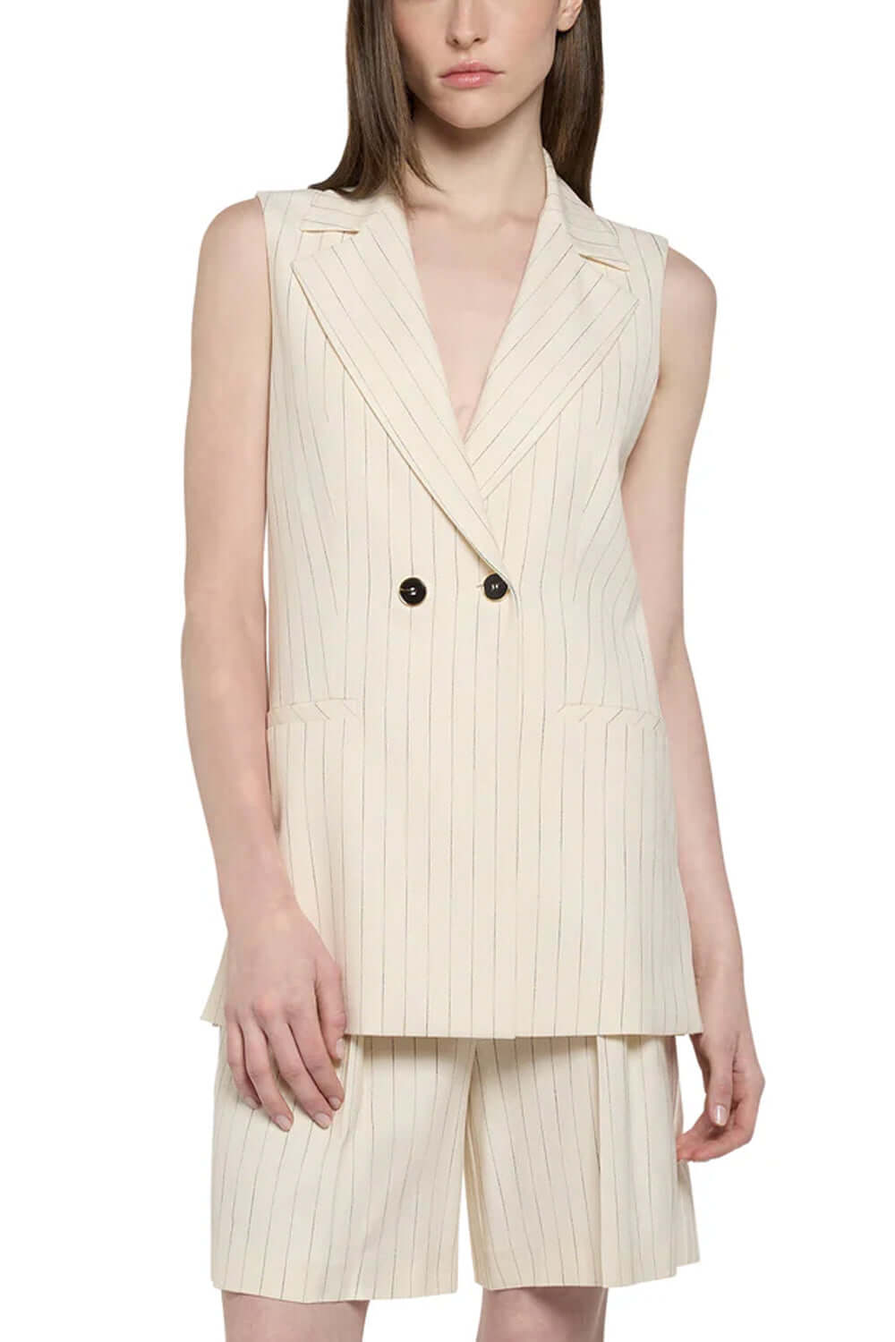 SIMONA CORSELLINI Giacca gilet a righe Uncategorized SIMONA CORSELLINI