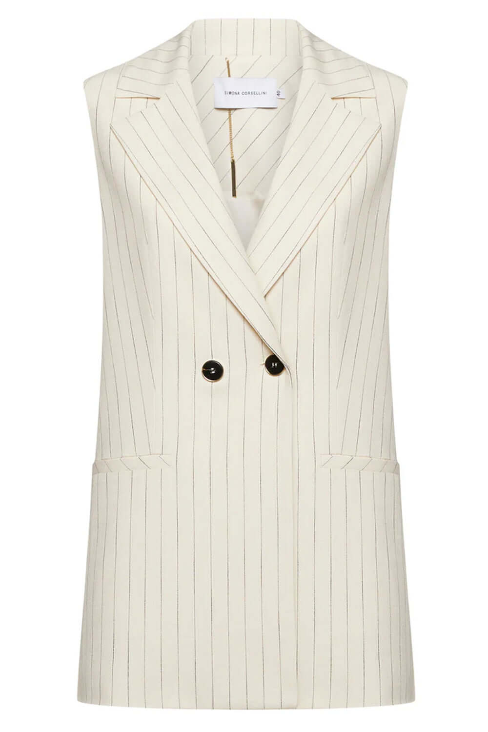 SIMONA CORSELLINI Giacca gilet a righe Uncategorized SIMONA CORSELLINI