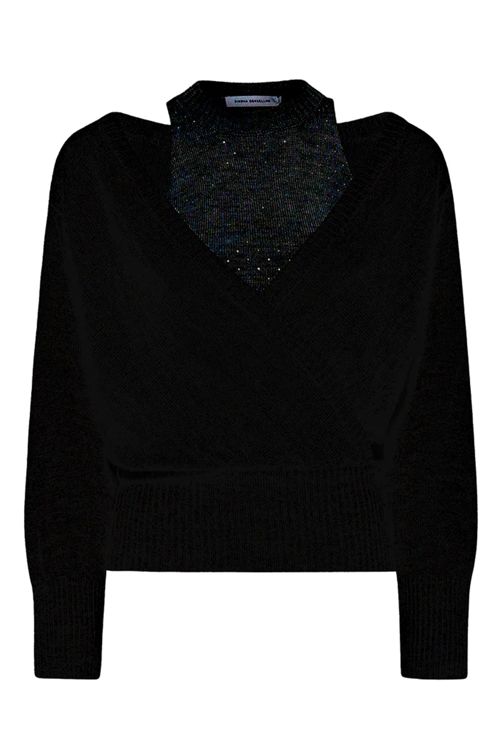 SIMONA CORSELLINI Maglia con microborchie