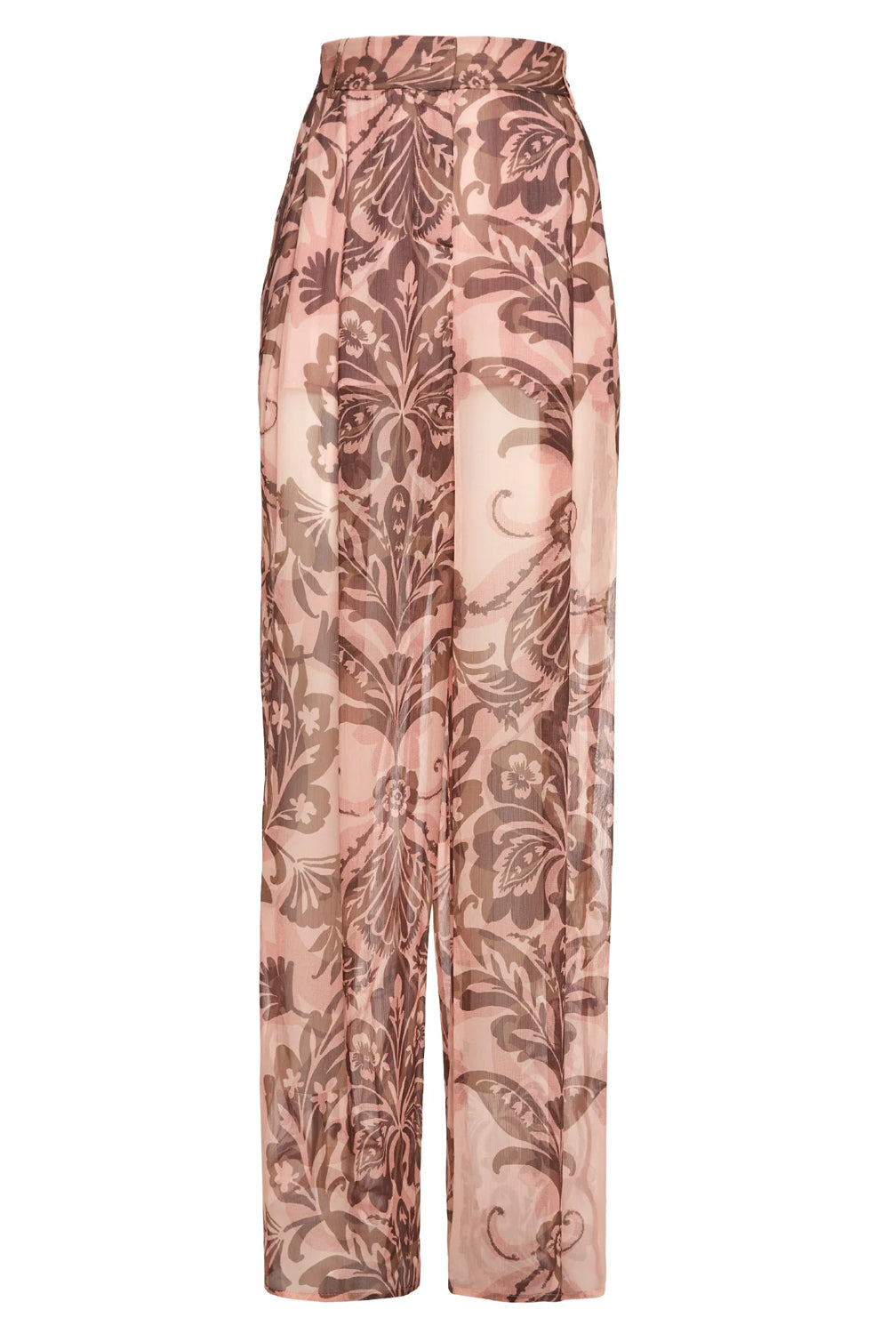 SIMONA CORSELLINI Pantalone dritti stampa decor